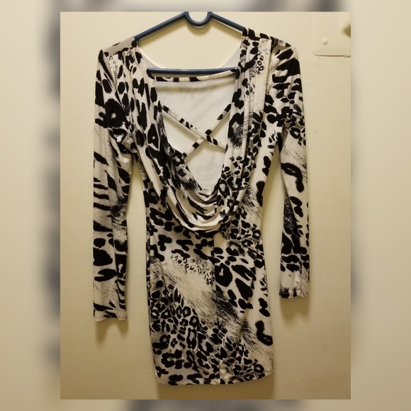 Black and White Dress - Picture 2 of 2